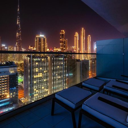 Luxury Top Floor Apt With Full Burj Khalifa View Apartment Dubai Exterior photo