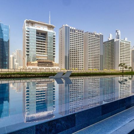 Luxury Top Floor Apt With Full Burj Khalifa View Apartment Dubai Exterior photo