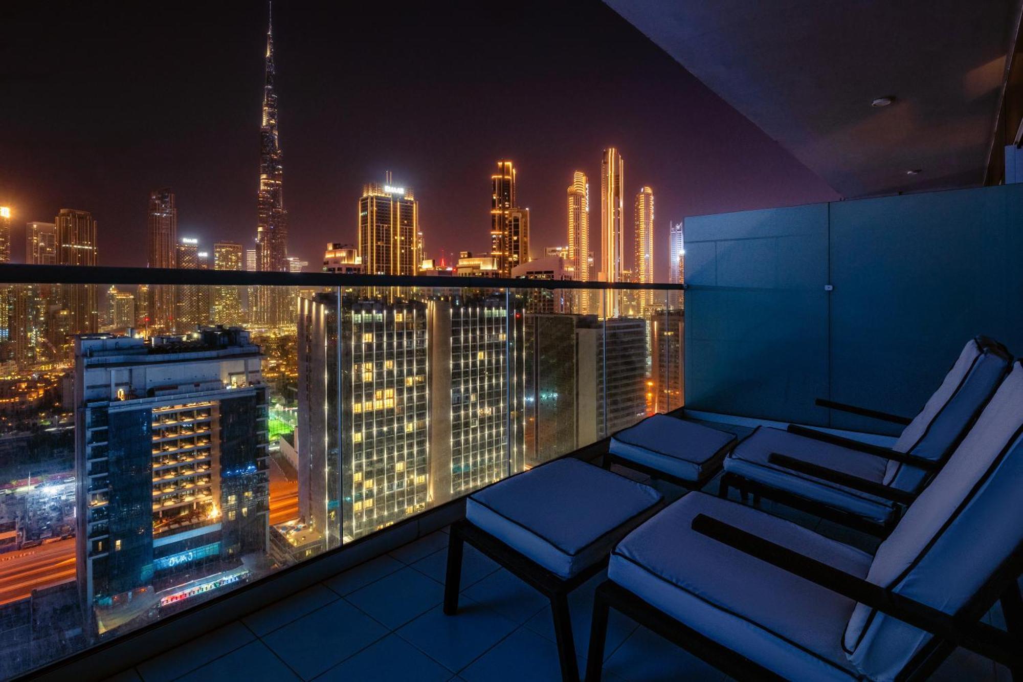 Luxury Top Floor Apt With Full Burj Khalifa View Apartment Dubai Exterior photo